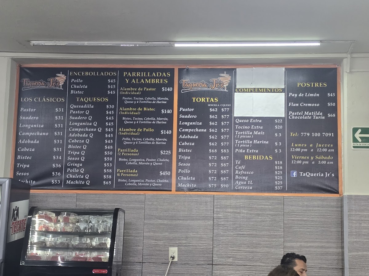Taqueria Jr's Menu - Image 2